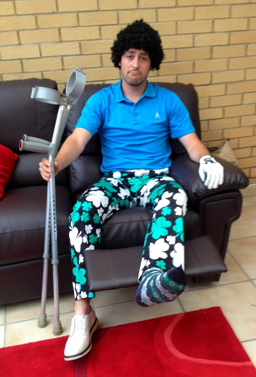 The Open Rory McIlroy Injured