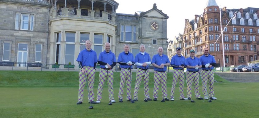Crazy Golf Pants at St Andrews