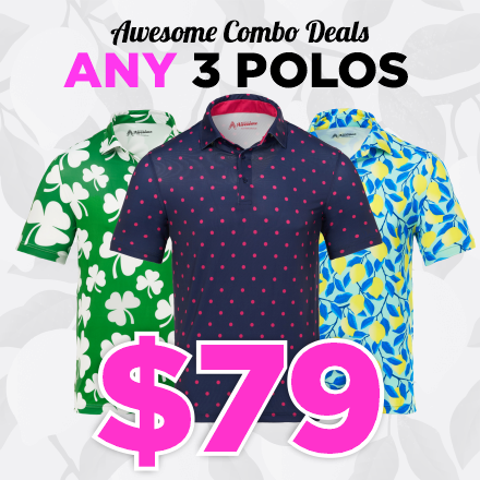 3 Polos for $79