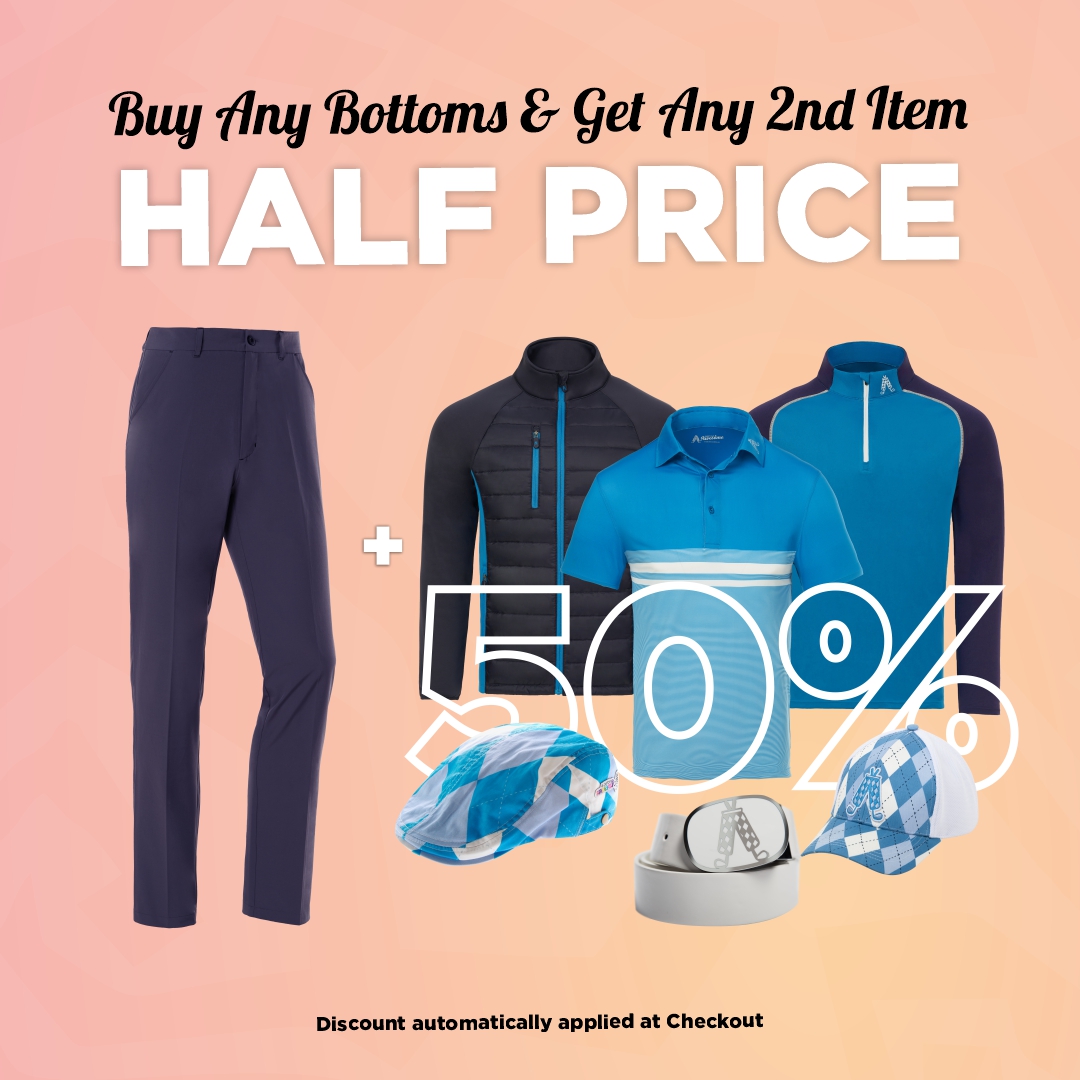 Buy Bottoms & Get Anything Half Price Deals