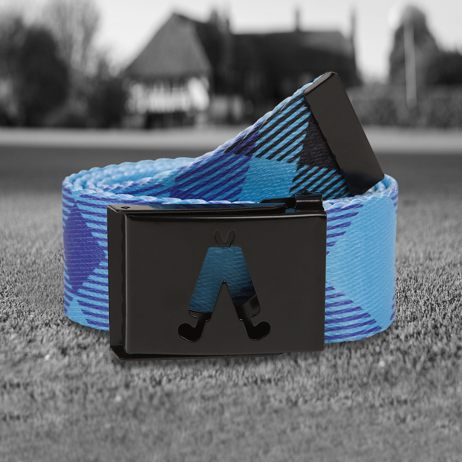 Blue Plaid Belt display picture 3