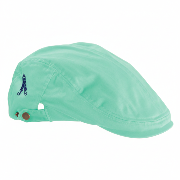 Pastel Green Flat Cap