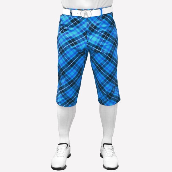 Blue Plaid Plus Twos