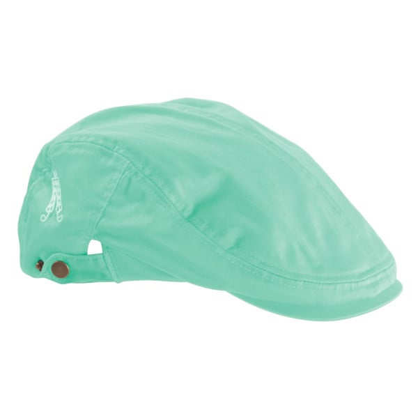 Pastel Green Flat Cap