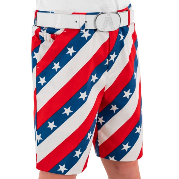 Pars and Stripes Kids Shorts