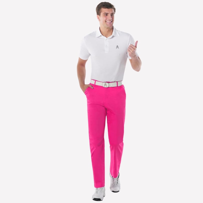 Pink Pants With Free Multitool Delivery Bright Funky Golf