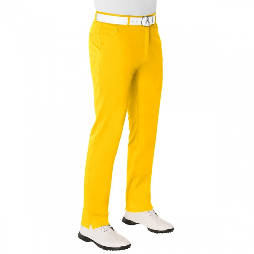 Yellow Golf Pants With Free Delivery  YOLO Bright Funky Designs From Royal  & Awesome