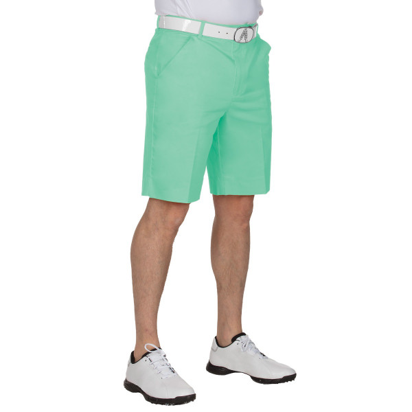 Pastel Green Golf Shorts 