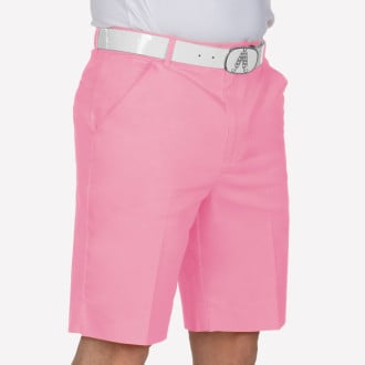 Pastel Pink Golf Shorts