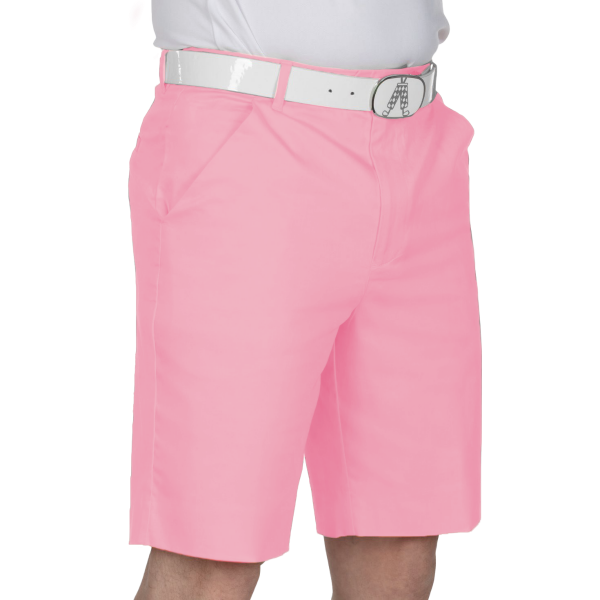 Pastel Pink Golf Shorts 