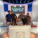 Comedian Jack Whitehall rocks some jazzy golf trousers!