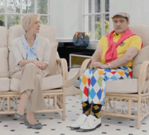 My Ariel Advert #1: Not every one likes bright golf wear!